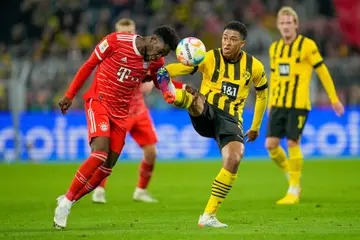 Jude Bellingham, Alphonso Davies, Borussia Dortmund, Bayern Munich, Bundesliga, Germany, England