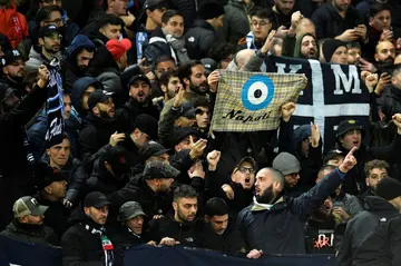 Napoli fans were involved in clashes with Roma supporters on an Italian motorway on Sunday