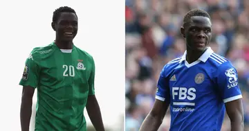 Zambia and Leicester City's Patson Daka.