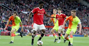 Kobbie Mainoo, Manchester United U18, Nottingham Forest U18, FA Youth Cup, Ghana, England
