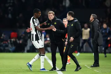Newcastle manager Eddie Howe said the late penalty award which denied his team victory against PSG was a "poor decision"