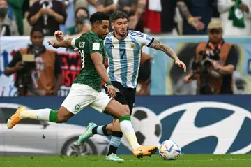 Saudi Arabia's Salem Al-Dawsari scored to give his team a stunning win over Argentina on Tuesday