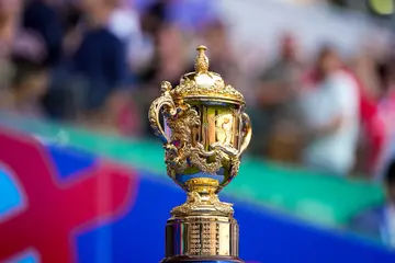 The William Webb Ellis trophy.