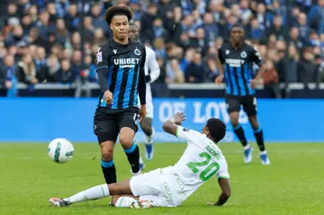 Tajon Buchanan (standing) joined Club Brugge in 2022