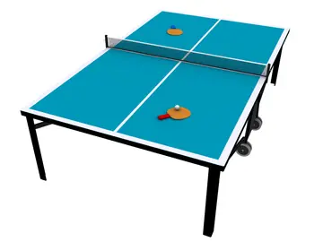 Table tennis court dimensions