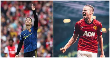 Old Trafford, Tom Cleverley, Cristiano Ronaldo, Manchester United