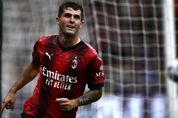 Christian Pulisic opened the scoring for AC Milan on Saturday