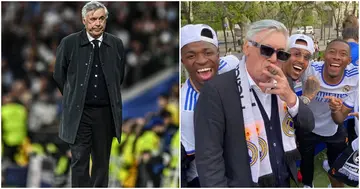 Real Madrid, Boss, Carlo Ancelotti, Explains, Viral, Photo, Smoking, Cigar