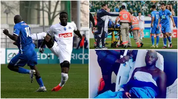 Eric Bailly, Almike Moussa N'Diaye, Coupe de France, hospital, tackle, horror, brutal