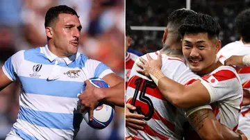 Japan, Argentina, Japan vs Argentina, 2023 Rugby World Cup, Rugby World Cup, Rodrigo Isgro, Lomano Lemeki, Naoto Saito