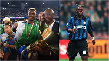 Victor Osimhen, Taribo West, Nigeria, Serie A, Super Eagles, Inter Milan, Napoli