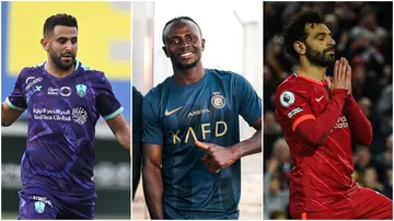 Riyad Mahrez, Mohamed Salah, Sadio Mane, Saudi Pro League, Highest-paid African footballers