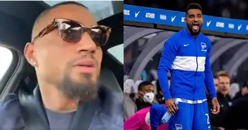 Kevin Prince Boateng at Hertha Berlin. SOURCE: Twitter/ @KPBofficial