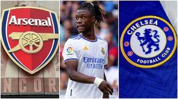 Eduardo Camavinga, loan, links, Chelsea, Arsenal, transfer, Fabrizio Romano, Real Madrid