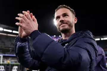 James Maddison applauds fans in Melbourne before saying that Tottenham can "achieve big things" under Ange Postecoglou