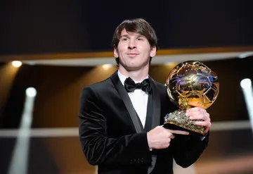 Messi Ballon d'Or wins years