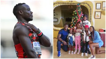 Africa's fastest man Ferdinand Omanyala of Team Kenya. Photo: Stephen Pond and Ferdinand Omanyala. 