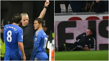 Eden Hazard reunited with Charlie Morgan on the 11th anniversary of their viral incident.