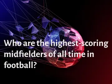 highest-scoring midfielders of all time