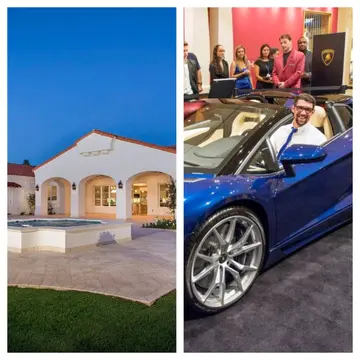 Michael Phelps' house, cars