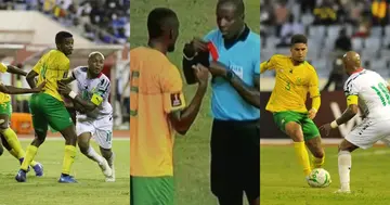 Ghana versus South Africa. SOURCE: Facebook/ Bafana Bafana - South Africa