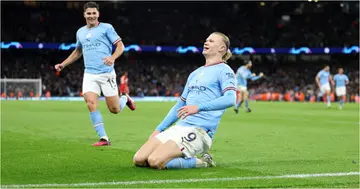 Erling Haaland, Manchester City, UEFA Champions League, FC Bayern München, Etihad Stadium.