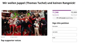 Bayern fans, petition, Thomas Tuchel, Manager, Bundesliga