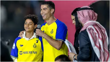 Cristiano Ronaldo has sent his son warm wishes on his 14th birthday. Photo by Yasser Bakhsh.
