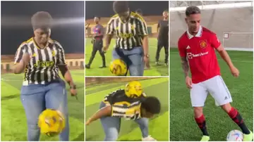 Whitney, Kessben Sports, Kessben Media, Manchester United, Antony, Mason Mount, ball juggling