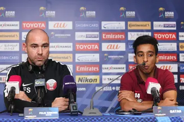 Qatar's national football team coach and FIFA world rankings