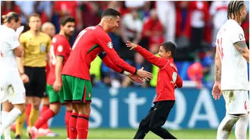 Cristiano Ronaldo, Portugal, Turkey, Pitch invader, Security, UEFA