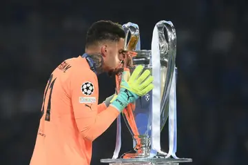 Manchester City goalkeeper Ederson is one of several Brazilian internationals who will be ecstatic Carlo Ancelotti will be the new national boss