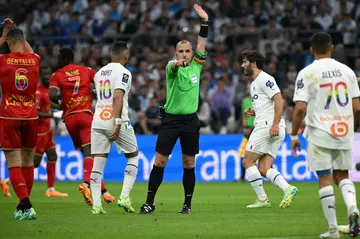 Officials and players in France's Ligue 1 wore rainbow armbands and rainbow-coloured numbers on their shirts at the weekend in a campaign against homophobia. Nantes striker Mostafa Mohamed refused to play in protest and has been fined by his club.