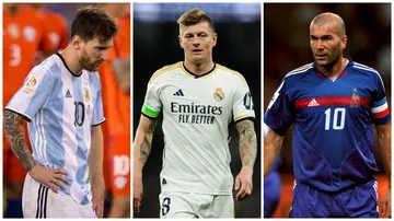 Lionel Messi, Toni Kroos and Zinedine Zidane are among stars who came out of international retirement.