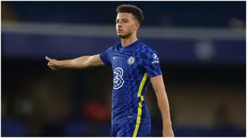 Ethan Ampadu in action during the pre season friendly between Chelsea and Tottenham Hotspur at Stamford Bridge. Photo by James Williamson.