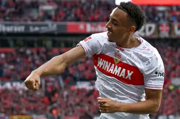 Stuttgart forward Jamie Leweling has played every one of his side's games this season