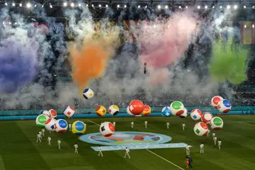 Opening ceremony at Stadio Olimpico