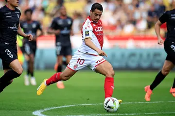 Monaco's French forward Wissam Ben Yedder scored his 117th goal for the Ligue 1 club in all competitions