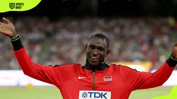 David Rudisha in Beijing