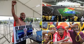 South Africa, Bafana, Soweto Derby, Fans, Supporters, Stadiums, South African Football Association, Vaccination, Full Capacity