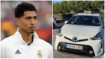 Jude Bellingham, Real Madrid, taxi