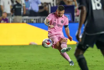 Lionel Messi, Inter Miami, free-kick