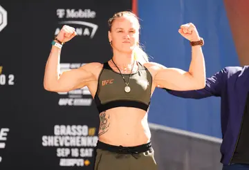 Valentina Shevchenko's record