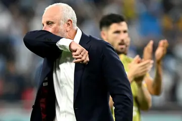 Australia's Graham Arnold was proud but also frustrated in defeat