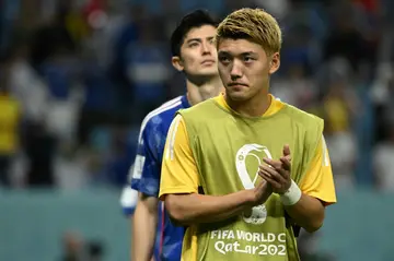 Ritsu Doan and Japan were eliminated in the last 16 of the World Cup in Qatar by Croatia