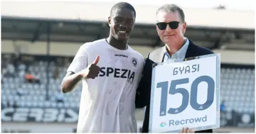 Emmanuel Gyasi, Spezia Calcio, Ghana, Italy
