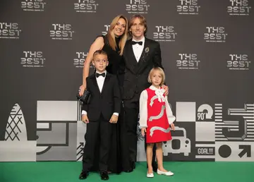 Vanja Bosnic and Luka Modric's children