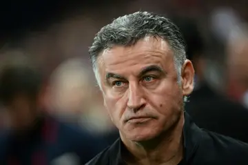 Paris Saint-Germain coach Christophe Galtier has denied making discriminatory remarks towards players when he was in charge of Nice last season