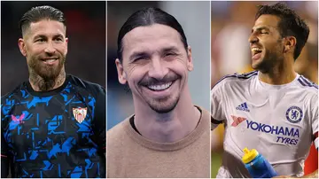 Sergio Ramos, Zlatan Ibrahimovic, Cesc Fabregas, dating, married, older, women, Endrick, relationship.