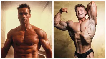 Anton Ratushnyi, Arnold Schwarzenegger, bodybuilding, record, Mr Olympia